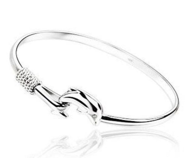 fashion white gold dolphin bangles 925 sterling silver bracelets dolphin love legend open bangle for women from indian adjustable 4399630, Black
fashion white gold dolphin bangles 925 sterling silver bracelets dolphin love legend open bangle for women from indian adjustable 4399630, Black