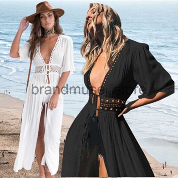 casual dresses beach fashion long maxi dress women beach cover up outing tunic pareo white v neck dresses robe swimsuit 2022 new beachwear j, Black;gray
casual dresses beach fashion long maxi dress women beach cover up outing tunic pareo white v neck dresses robe swimsuit 2022 new beachwear j, Black;gray
