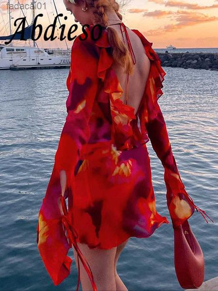 abdieso print summer short backless beach party dresses women outfits 2023 ruffle long sleeve bandage mini bodycon dress l230621, Black;gray
abdieso print summer short backless beach party dresses women outfits 2023 ruffle long sleeve bandage mini bodycon dress l230621, Black;gray