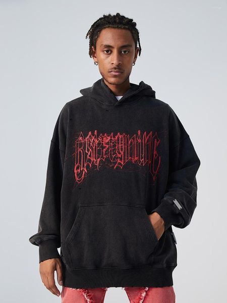 men's hoodies men's streetwear distressed hoodie couple style y2k retro oversized sweatshirt gothic women r69, Black
men's hoodies men's streetwear distressed hoodie couple style y2k retro oversized sweatshirt gothic women r69, Black