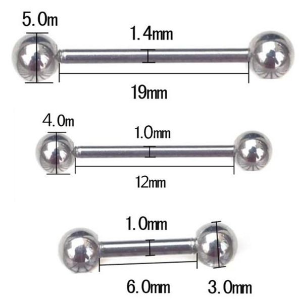 tongue rings 5 pc steel balls industrial scaffold straight barbell ear piercing bar surgical eyebrow tragus nipple ring q sqcgyk4358431, Silver
tongue rings 5 pc steel balls industrial scaffold straight barbell ear piercing bar surgical eyebrow tragus nipple ring q sqcgyk4358431, Silver