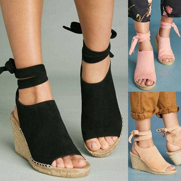 sandals ladies shoes woman sandals wedges hemps peep toe back strap platform high heels suede leather female footwear summer pumps 230417, Black
sandals ladies shoes woman sandals wedges hemps peep toe back strap platform high heels suede leather female footwear summer pumps 230417, Black