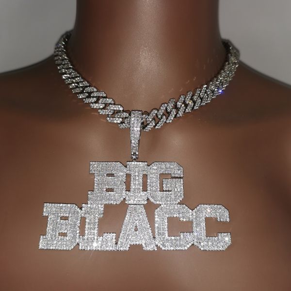 pendant necklaces custom name necklace aaa zirconia baguette letters with big hoop cubanchain pendant for men women hip hop jewelry 230706, Silver
pendant necklaces custom name necklace aaa zirconia baguette letters with big hoop cubanchain pendant for men women hip hop jewelry 230706, Silver
