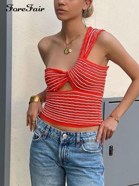 women's tanks camis forefair stripe knitted tank y2k hollow out fashion summer one shoulder sleeveless women crop casual vintage 23070, White
women's tanks camis forefair stripe knitted tank y2k hollow out fashion summer one shoulder sleeveless women crop casual vintage 23070, White