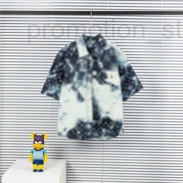 men's casual shirts designer men designer tee t shirt 23ss tie-dye printed denim short-sleeved gradient jacquard short sleeve cotton wo, White;black
men's casual shirts designer men designer tee t shirt 23ss tie-dye printed denim short-sleeved gradient jacquard short sleeve cotton wo, White;black