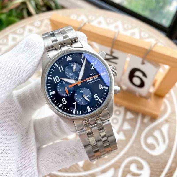 designer watches for men i-wc mechanical wristwatch xurb imported pilot full-automatic movement timing 42 dial texture whvy, Slivery;golden
designer watches for men i-wc mechanical wristwatch xurb imported pilot full-automatic movement timing 42 dial texture whvy, Slivery;golden