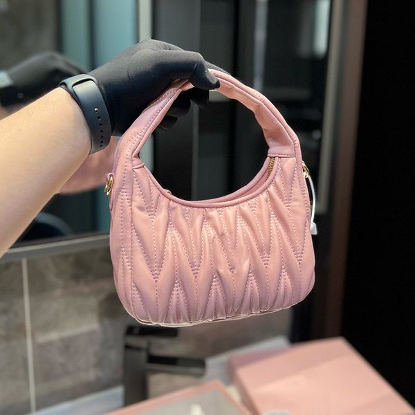 pleated hobo bag mini bag women crossbody tote shoulder bags purse pink handbag clutch bag sheepskin leather gold hardware letter zipper det
pleated hobo bag mini bag women crossbody tote shoulder bags purse pink handbag clutch bag sheepskin leather gold hardware letter zipper det
