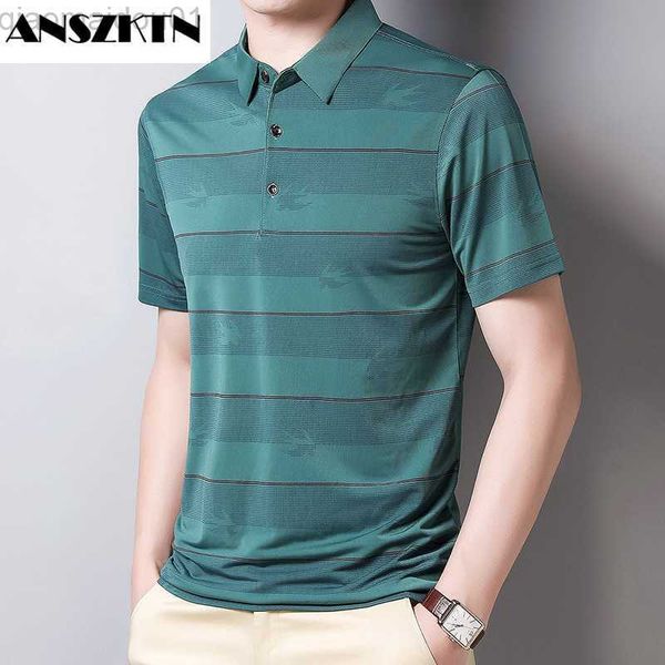 men's t-shirts anszktn summer 2022 men's light business ice silk middle-aged lapel t-shirt versatile stripe patch short-sleeved po, White;black
men's t-shirts anszktn summer 2022 men's light business ice silk middle-aged lapel t-shirt versatile stripe patch short-sleeved po, White;black