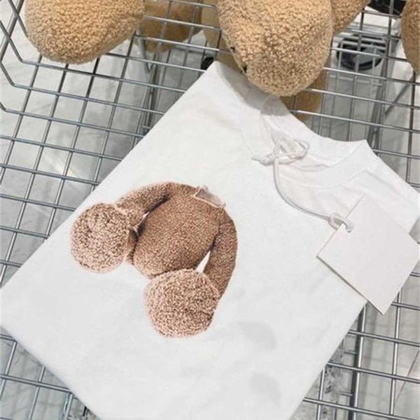 23ss child tshirt toddler tee kid designer t shirt boys girls round neck pure cotton decapitated bear letter printing t-shirt kids clothes m, White;black
23ss child tshirt toddler tee kid designer t shirt boys girls round neck pure cotton decapitated bear letter printing t-shirt kids clothes m, White;black