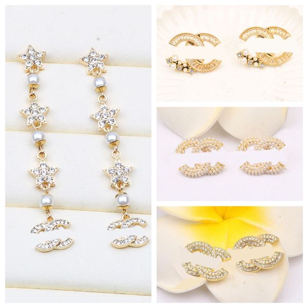 elegant fashion designer luxury classic letter earrings wedding party christmas gift jewelry accessories 20style, Golden;silver
elegant fashion designer luxury classic letter earrings wedding party christmas gift jewelry accessories 20style, Golden;silver