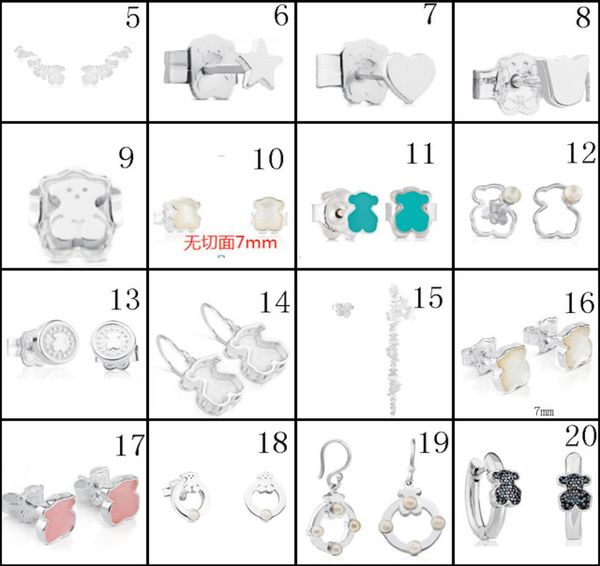 2020 100 925 sterling silver bear stud earrings classic pierced stud earrings jewelry manufacturers whole 28196609, Golden;silver
2020 100 925 sterling silver bear stud earrings classic pierced stud earrings jewelry manufacturers whole 28196609, Golden;silver