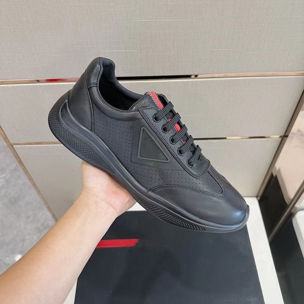23s/s neates tsport design mesh leather technical sneaker shoes fabric re-nylon chunky rubber flat casual walking discount trainer with box, Black
23s/s neates tsport design mesh leather technical sneaker shoes fabric re-nylon chunky rubber flat casual walking discount trainer with box, Black