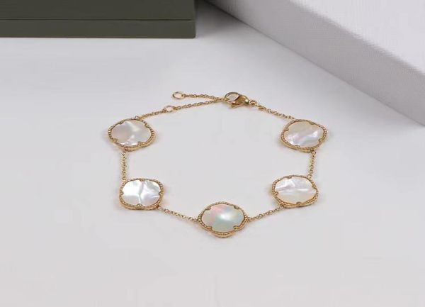 12 styles mix women designer bangles titanium steel cssic five four-leaf flowers bracelet luxury couple bracelets dy party gifts wholesale60, Black
12 styles mix women designer bangles titanium steel cssic five four-leaf flowers bracelet luxury couple bracelets dy party gifts wholesale60, Black