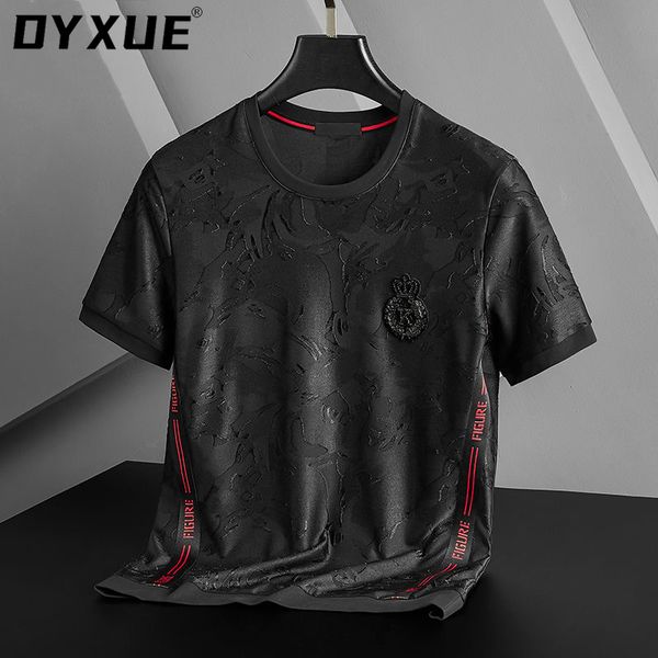 mens tshirts dyxue brand luxury short sleeve tshirt trend personalized jacquard embroidery european casual dark stria 230706, White;black
mens tshirts dyxue brand luxury short sleeve tshirt trend personalized jacquard embroidery european casual dark stria 230706, White;black