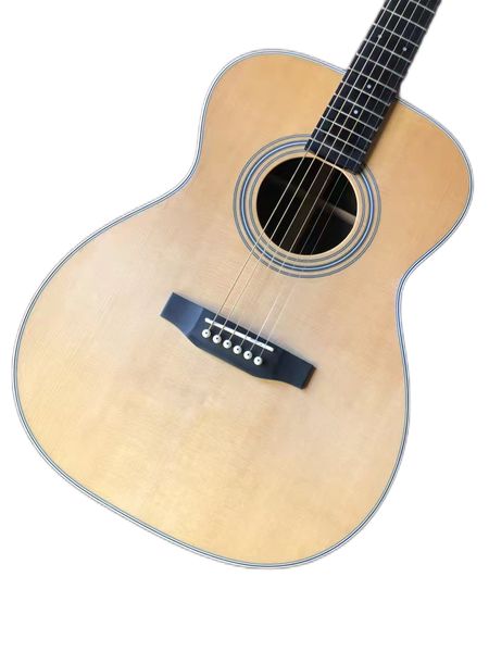 2023 40 "om series full solid wood high configuration acoustic acoustic guitar
2023 40 "om series full solid wood high configuration acoustic acoustic guitar