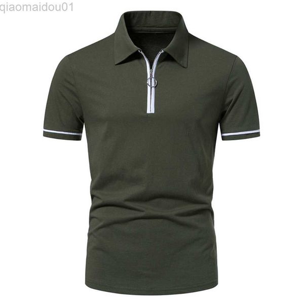 men's t-shirts men's fashion polo shirts solid slim summer zipper male pure color t-shirt short-sleeved slim streetwear l230707, White;black
men's t-shirts men's fashion polo shirts solid slim summer zipper male pure color t-shirt short-sleeved slim streetwear l230707, White;black