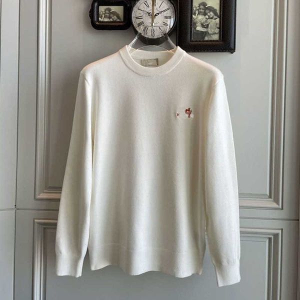 luxury wool sweater mens sweatshirt designer h embroidery hoodie warm long sleeve t shirt hms men women knitted sweater round neck pullover, White;black
luxury wool sweater mens sweatshirt designer h embroidery hoodie warm long sleeve t shirt hms men women knitted sweater round neck pullover, White;black