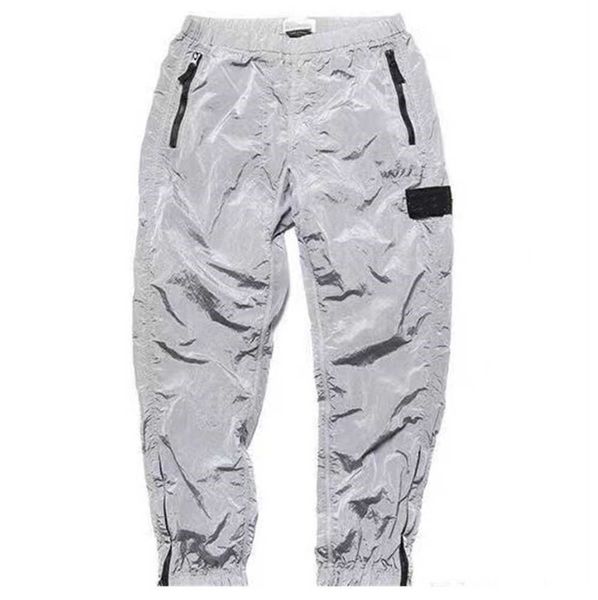 designers pants stone metal nylon pocket embroidered badge casual trousers brand thin reflective island tidal flow design 996ess, Black
designers pants stone metal nylon pocket embroidered badge casual trousers brand thin reflective island tidal flow design 996ess, Black