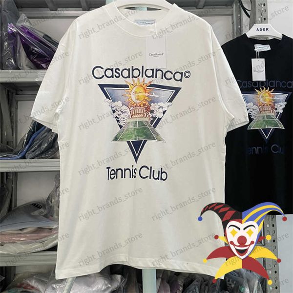 men's t-shirts casablanca sun pattern t shirt men women oversized short sleeve t-shirt tees t230707, White;black
men's t-shirts casablanca sun pattern t shirt men women oversized short sleeve t-shirt tees t230707, White;black