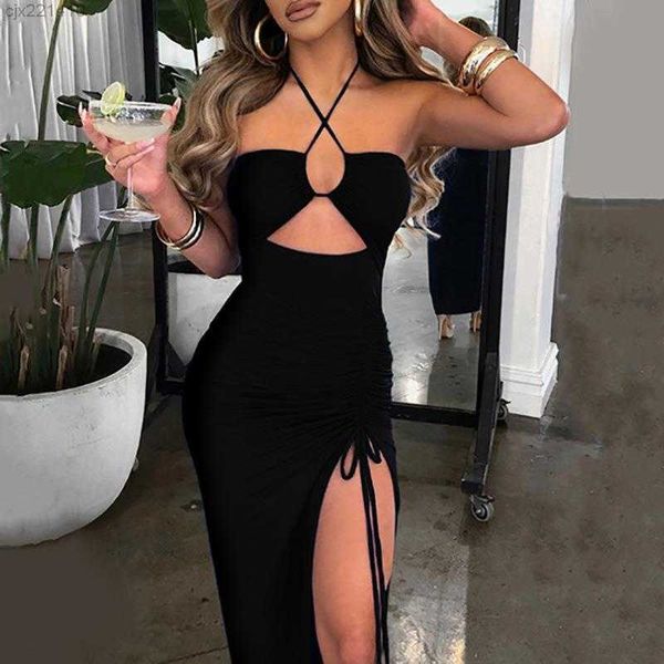 summer womens clothes ins style dress girl halter temperament chest flattering lngb, Black;gray
summer womens clothes ins style dress girl halter temperament chest flattering lngb, Black;gray
