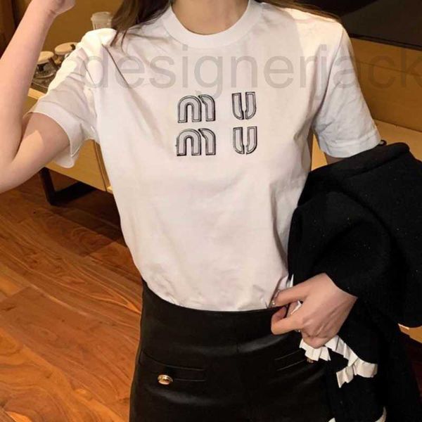 women's t-shirt designer summer womens t shirt fashion letter sticker embroidery tee women casual round neck short sleeved srw4, White
women's t-shirt designer summer womens t shirt fashion letter sticker embroidery tee women casual round neck short sleeved srw4, White