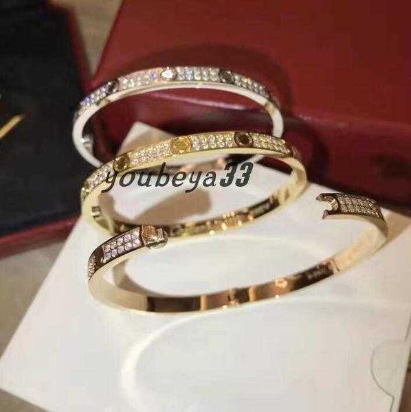 luxury fine brand pure 925 sterling silver jewelry for women screw driver bangle thin design rose gold diamond love bangle wedding engagemen, Black
luxury fine brand pure 925 sterling silver jewelry for women screw driver bangle thin design rose gold diamond love bangle wedding engagemen, Black