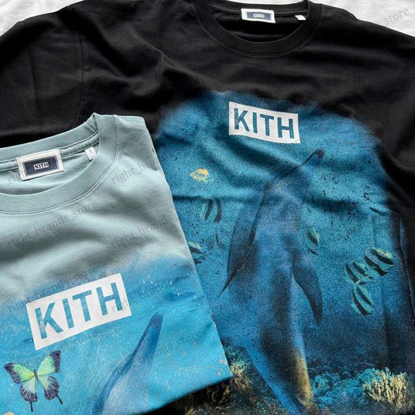men's t-shirts oversize kith t-shirt dolphin print short sleeve tees cotton loose casual t shirt men women t230707, White;black
men's t-shirts oversize kith t-shirt dolphin print short sleeve tees cotton loose casual t shirt men women t230707, White;black