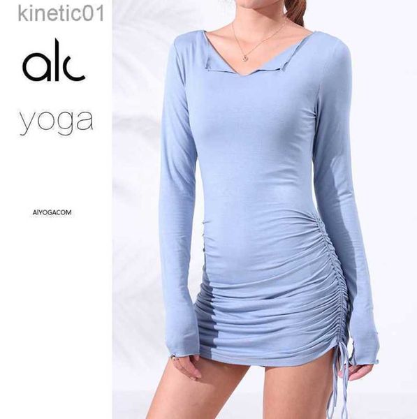 desginer alo yoga t shirt sports fitness shorts women's outdoor quick dry breathable running fitness training dress long sleeve, White
desginer alo yoga t shirt sports fitness shorts women's outdoor quick dry breathable running fitness training dress long sleeve, White