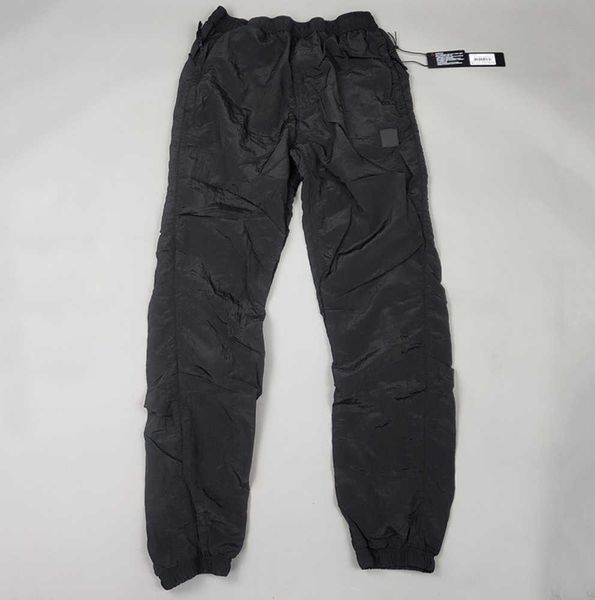 designers pants stone metal nylon brand pocket embroidered badge casual trousers thin reflective island tidal flow design 896ess, Black
designers pants stone metal nylon brand pocket embroidered badge casual trousers thin reflective island tidal flow design 896ess, Black