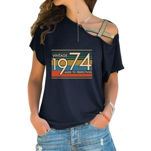 womens tshirt fashion vintage 1974 letters print cross bandage tshirt for women 3xl 5xl harajuku female tshirt cropped 230707, White
womens tshirt fashion vintage 1974 letters print cross bandage tshirt for women 3xl 5xl harajuku female tshirt cropped 230707, White