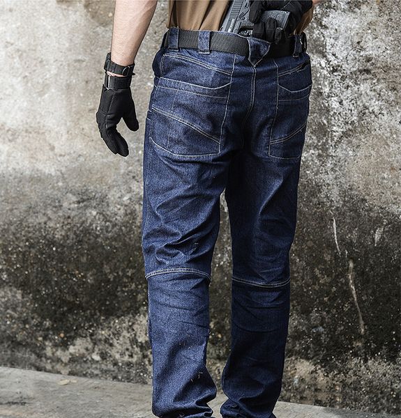 mens jeans men tactical wearresisting multi pocket elasticity straight denim pants cotton slim military trousers joggers 230706, Blue
mens jeans men tactical wearresisting multi pocket elasticity straight denim pants cotton slim military trousers joggers 230706, Blue