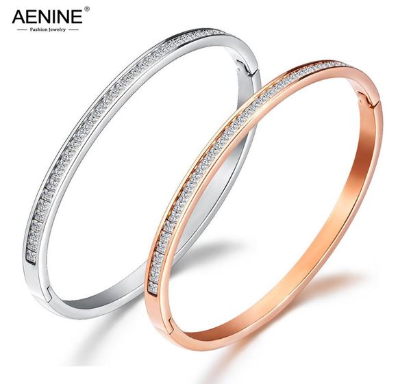 bangle classic stainless steel rose gold color cubic zirconia cuff bangles bracelets lovers jewelry valentine039s day gift aogh2110286, Black
bangle classic stainless steel rose gold color cubic zirconia cuff bangles bracelets lovers jewelry valentine039s day gift aogh2110286, Black