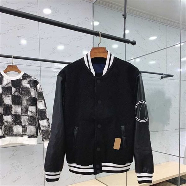 new winter designer puffer jacket mens baseball suit fashion thick basketball active casual slim sportswear men coat women's leather u7, Black;brown
new winter designer puffer jacket mens baseball suit fashion thick basketball active casual slim sportswear men coat women's leather u7, Black;brown