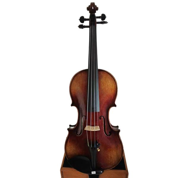 4/4 violin solid flamed maple back spruce hand made nice sound k3081
4/4 violin solid flamed maple back spruce hand made nice sound k3081