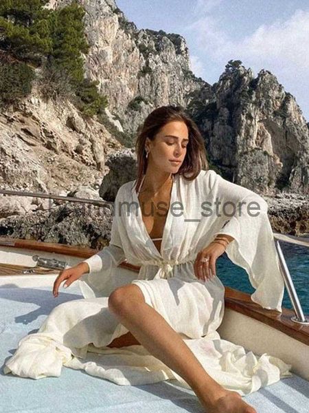 casual dresses 2022 new bikini cover-ups belted summer dress white lace cotton tunic women beach wear swim suit cover up j230707, Black;gray
casual dresses 2022 new bikini cover-ups belted summer dress white lace cotton tunic women beach wear swim suit cover up j230707, Black;gray
