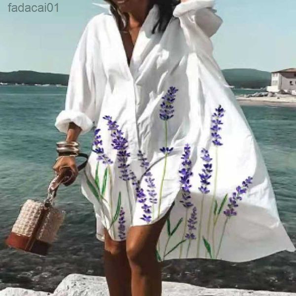 new oversized shirt dress women summer casual loose button long sleeve beach dresses female elegant bohemian vacation sundress l230621, Black;gray
new oversized shirt dress women summer casual loose button long sleeve beach dresses female elegant bohemian vacation sundress l230621, Black;gray