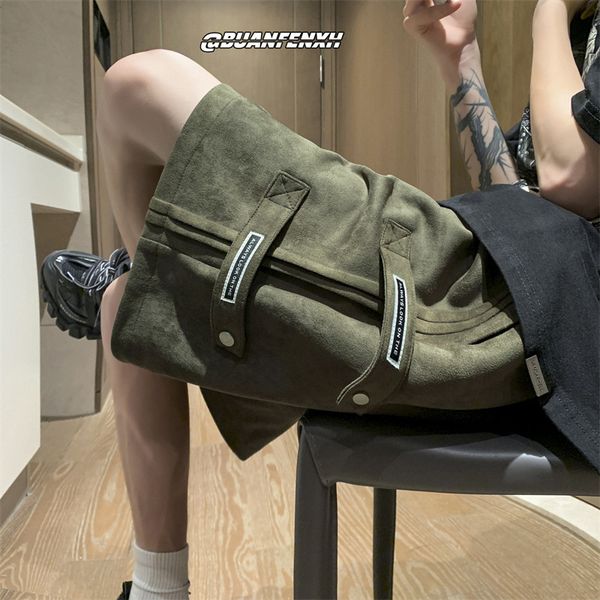 men's shorts summer retro suede shorts men drawstring design letter print sweatshorts sports casual short pants fashion streetwear male, White;black
men's shorts summer retro suede shorts men drawstring design letter print sweatshorts sports casual short pants fashion streetwear male, White;black