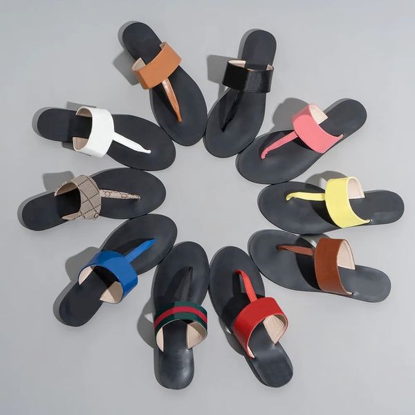 

Slides Designer Gucc! flip flops slippers womens sandals ladies summer beach slipper Gear bottoms women luxury Metallic Slide Sandals fashion causal flat shoes, Beige