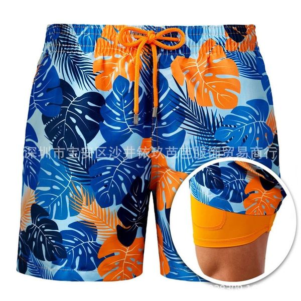 men's shorts men's beach pants sports pants printed double-layer shorts mens shorts swimwear mens swim shorts y2k shorts 230706, White;black
men's shorts men's beach pants sports pants printed double-layer shorts mens shorts swimwear mens swim shorts y2k shorts 230706, White;black