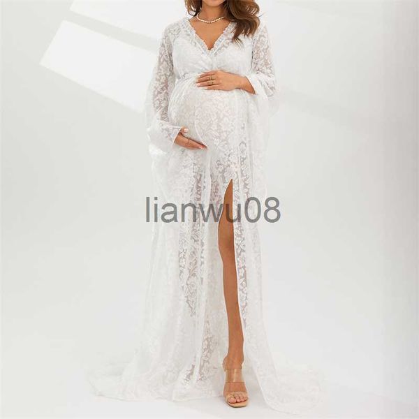maternity dresses women maternity dress for pgraphy p shoot summer long sleeve lace split long dress elegant pregnancy clothes x0707, White
maternity dresses women maternity dress for pgraphy p shoot summer long sleeve lace split long dress elegant pregnancy clothes x0707, White