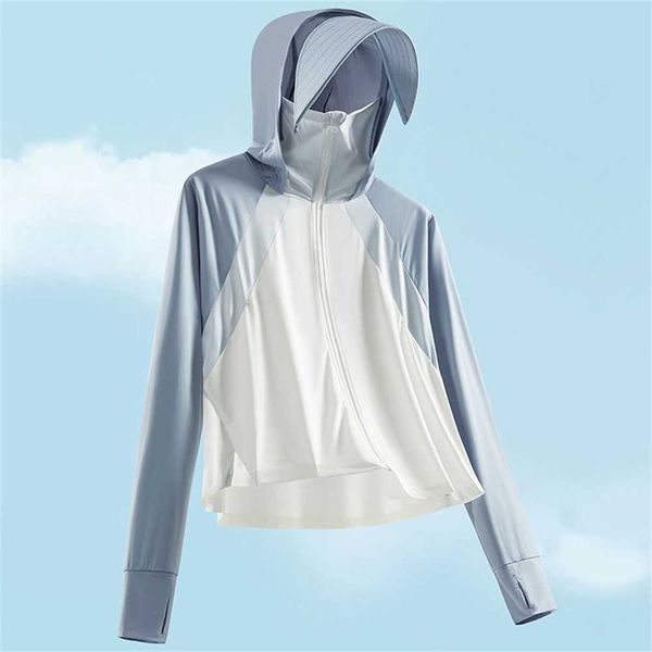 jiaoxia same style shawl sun protection clothing women's uv ice silk coat outdoor cycling sports skin clothing4ql4, Black
jiaoxia same style shawl sun protection clothing women's uv ice silk coat outdoor cycling sports skin clothing4ql4, Black