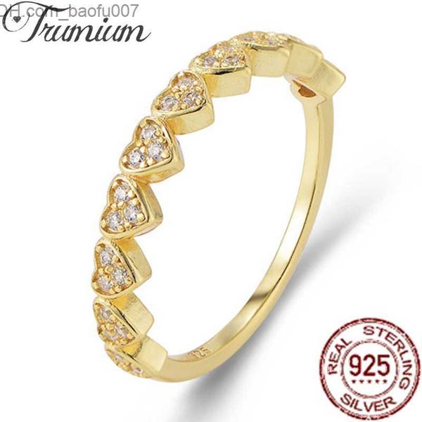 wedding rings trumium 100 s925 sterling silver heart shaped rings for women shinning zircon luxury temperament wedding bands fine jewelry z2, Slivery;golden
wedding rings trumium 100 s925 sterling silver heart shaped rings for women shinning zircon luxury temperament wedding bands fine jewelry z2, Slivery;golden