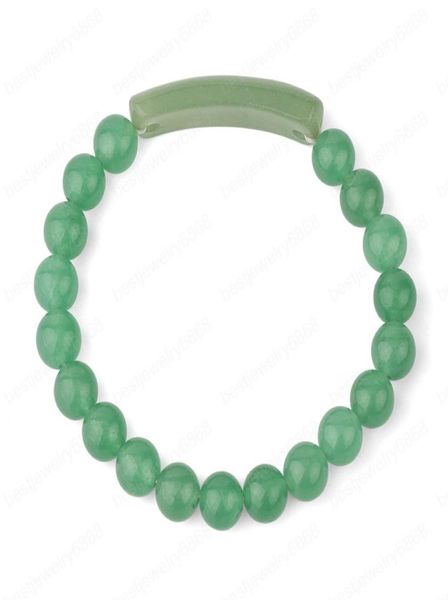 natural stone strand bracelet for women 8mm healing pink quartz green aventurine rectangle bar simple beaded bracelets1607739, Black
natural stone strand bracelet for women 8mm healing pink quartz green aventurine rectangle bar simple beaded bracelets1607739, Black