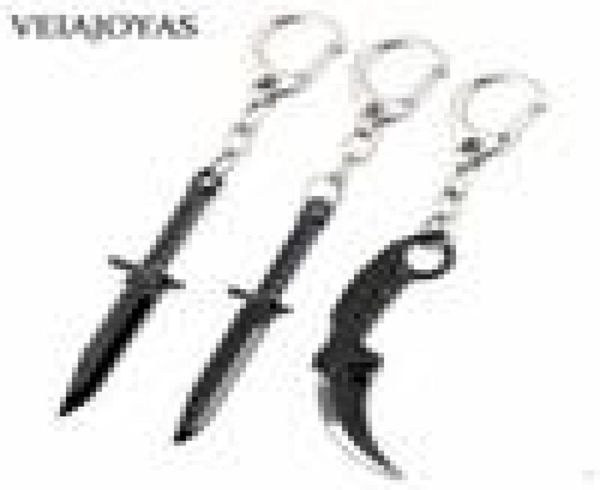 counter strike csgo keychain m9 dagger claw knife weapon model alloy keyring 6.5cm chaveiro car pendant charm jewelry j03069545390, Slivery;golden
counter strike csgo keychain m9 dagger claw knife weapon model alloy keyring 6.5cm chaveiro car pendant charm jewelry j03069545390, Slivery;golden