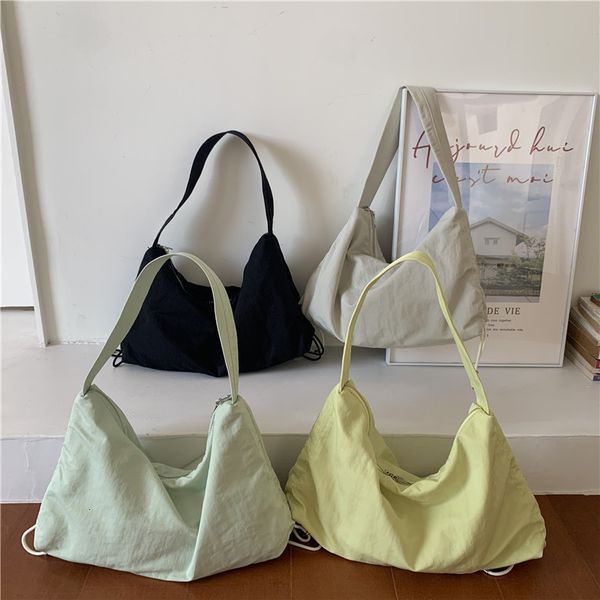evening bag nylon tote solid color designer ladies casual handbag shoulder large capacity cotton reusable shopping beach 230707
evening bag nylon tote solid color designer ladies casual handbag shoulder large capacity cotton reusable shopping beach 230707