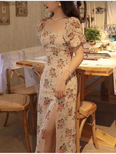 summer dress 2023 new slit waist design elegant casual women's vintage long formal korean fashion floral dresses l230621, Black;gray
summer dress 2023 new slit waist design elegant casual women's vintage long formal korean fashion floral dresses l230621, Black;gray