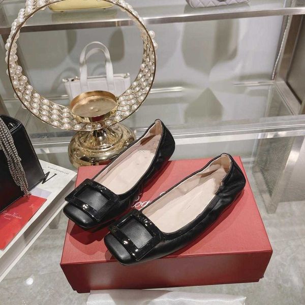 designer shoes fashion chicken rolls shoes dancing shoe limited edition perfect reproduction style classic soft sheepskin women shoes with b, Black
designer shoes fashion chicken rolls shoes dancing shoe limited edition perfect reproduction style classic soft sheepskin women shoes with b, Black