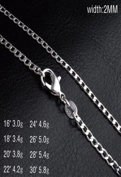 whole 2mm 925 sterling silver side chains necklace 16 18 20 22 24 26 28 30 inches fashion jewelry in bulk2740947
whole 2mm 925 sterling silver side chains necklace 16 18 20 22 24 26 28 30 inches fashion jewelry in bulk2740947