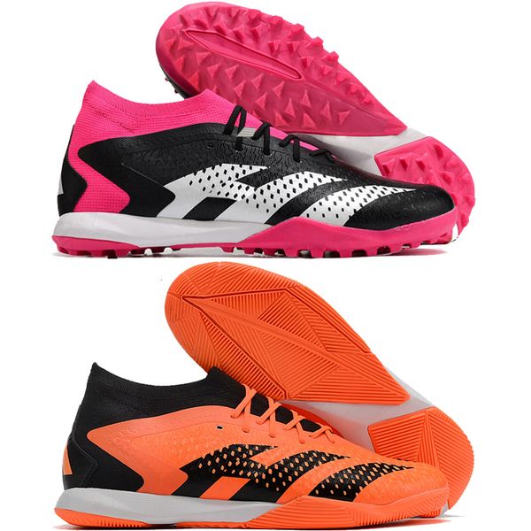 send with bag quality football boots predator accuracy.1 ic tf high socks soccer cleats mens soft leather comfortable training indoor turf f, Black
send with bag quality football boots predator accuracy.1 ic tf high socks soccer cleats mens soft leather comfortable training indoor turf f, Black