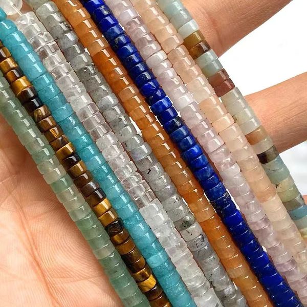 natural stone 2*4mm round spacer bead loose bead string handmade diy jewelry accessories bead material
natural stone 2*4mm round spacer bead loose bead string handmade diy jewelry accessories bead material